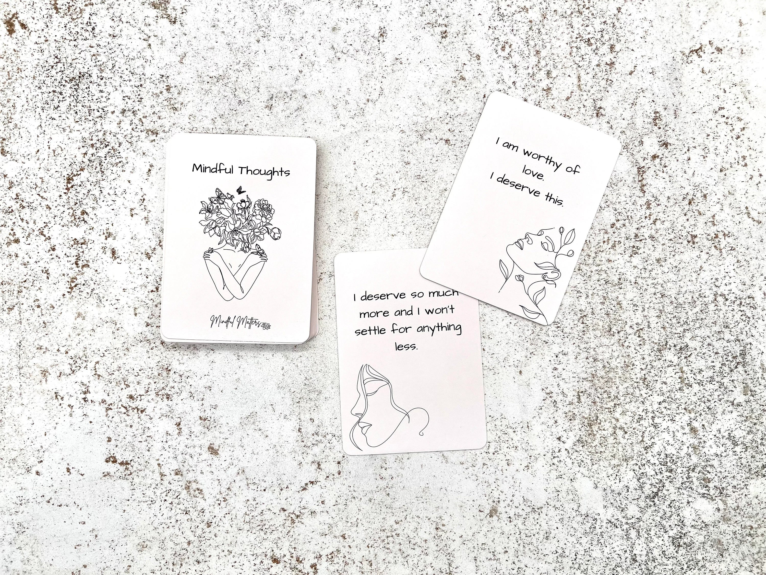 Mindful Thoughts -Toxic Relationship Card Deck