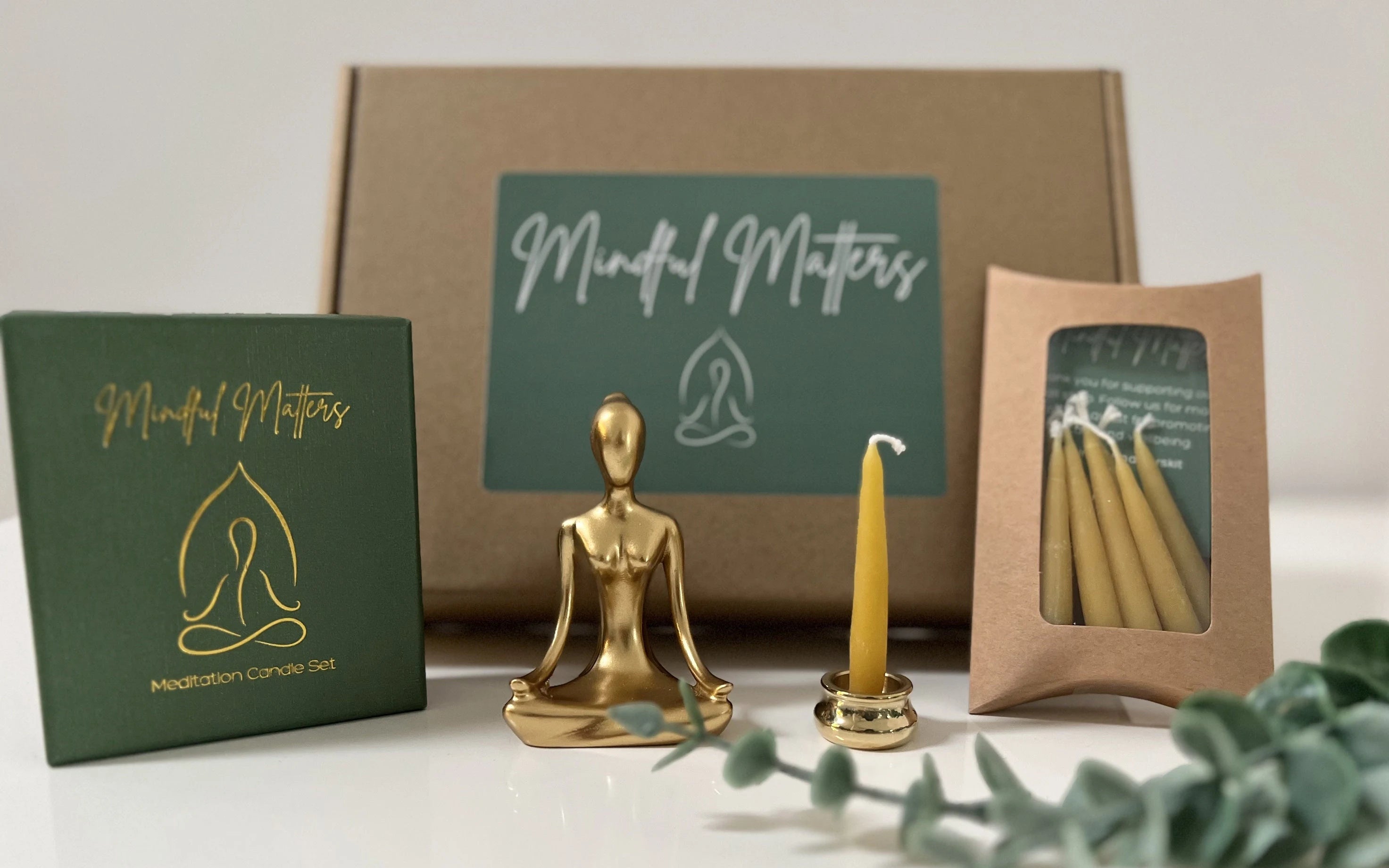 Meditation Candle Gift Set