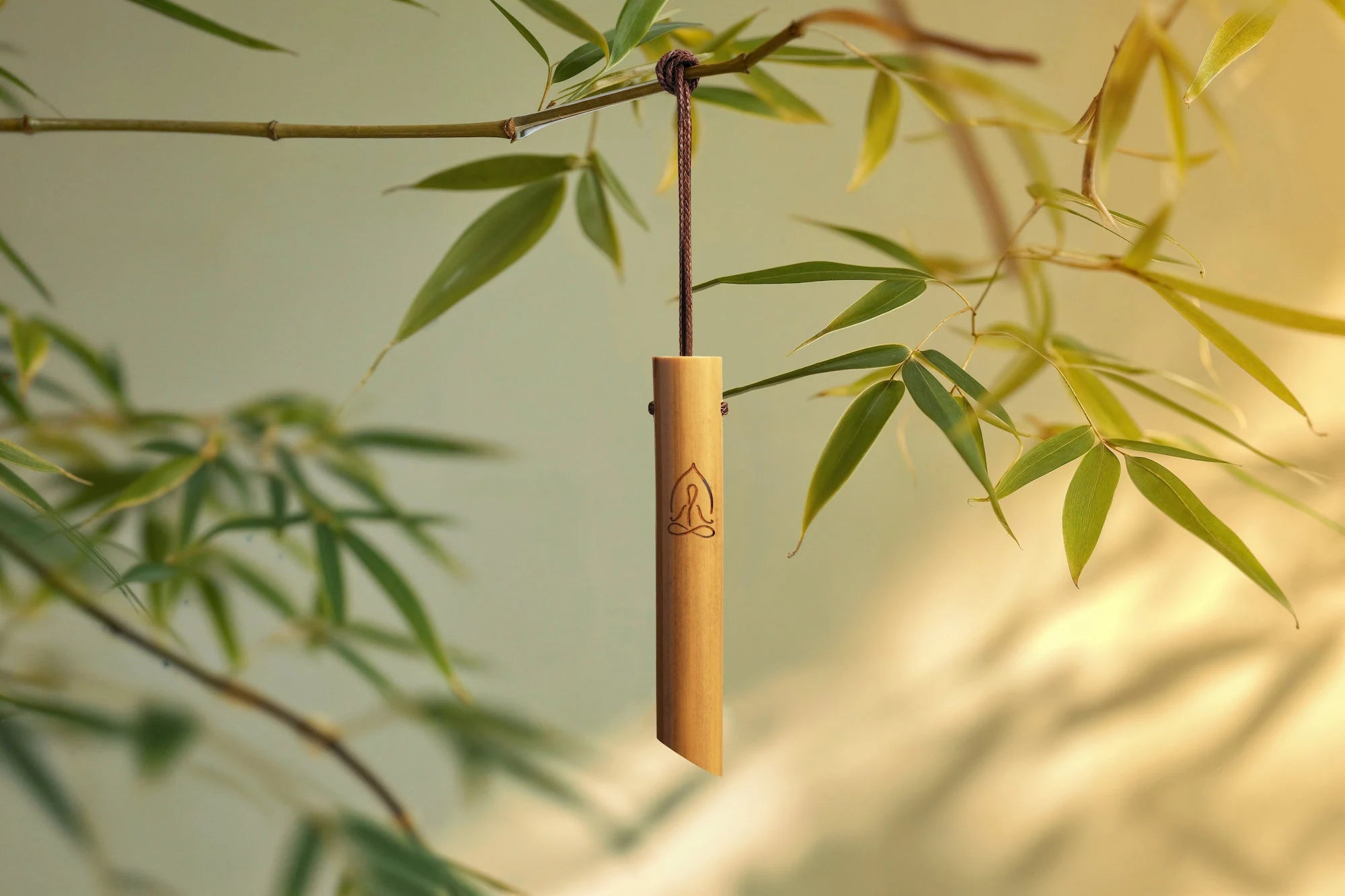 Bamboo Mindful Breathing Necklace